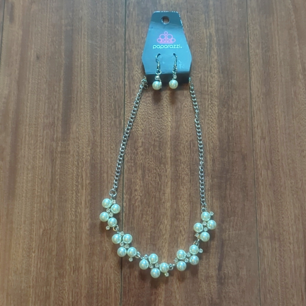 Paparazzi Necklace and Earring set